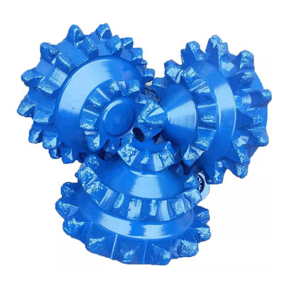 Tungsten Carbide Tricone Rock Roller Bits Ukuran Standar Dengan Gigi Baja