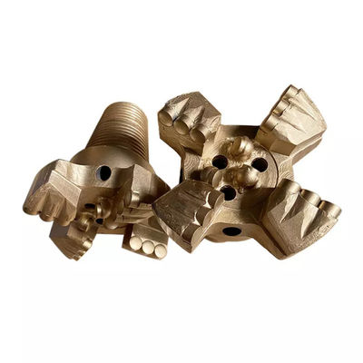 Sumur Minyak Diamond Pdc Drill Bit 4 Sayap Ketangguhan Berdampak Tinggi