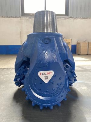 Pengeboran Sumur Minyak 3 Nozzle Tci Tricone Bit Solusi Industri