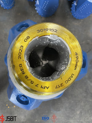 19 Inch Steel Gigi Tricone Bit Manganese Tinggi Baja Untuk Tanah liat