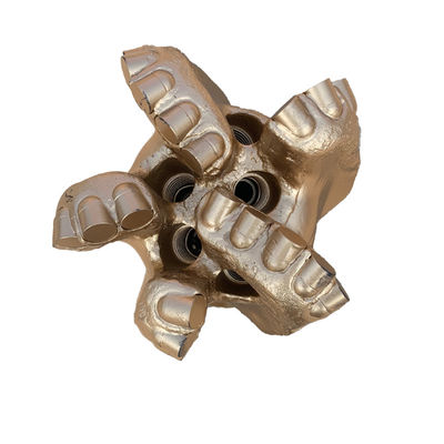 Kualitas tertinggi 8,5 inci 215,9mm PDC Bor Bit 5 pisau Double Row Cutter