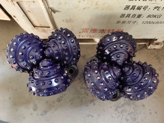 Power Factory 250mm IADC637 Tricone Rock Bit Untuk Pengeboran Sumur Air