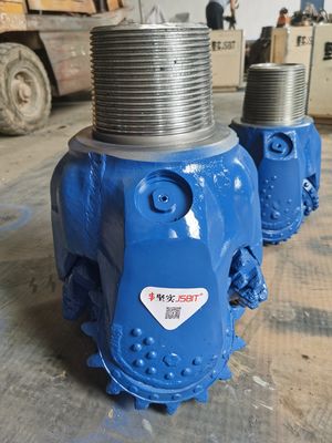 393.7mm Caly Tooth Tricone Drill Bit Thread 6 5/8FH IADC127 Untuk Pengeboran Air Well